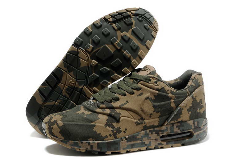 Air Max 87 Chaussures Hommes Jungle Camouflage Numerique Beige Cafe De L Armee